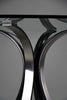 Osvaldo Borsani T69 dining table for Tecno Italy 1960s – original round fumé glass top 120 cm - Furniture