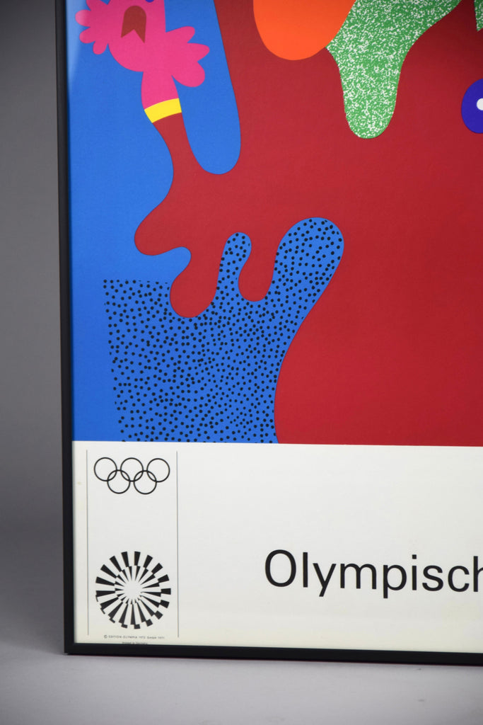 Otmar Alt Original 1972 Olympic Poster - Decor