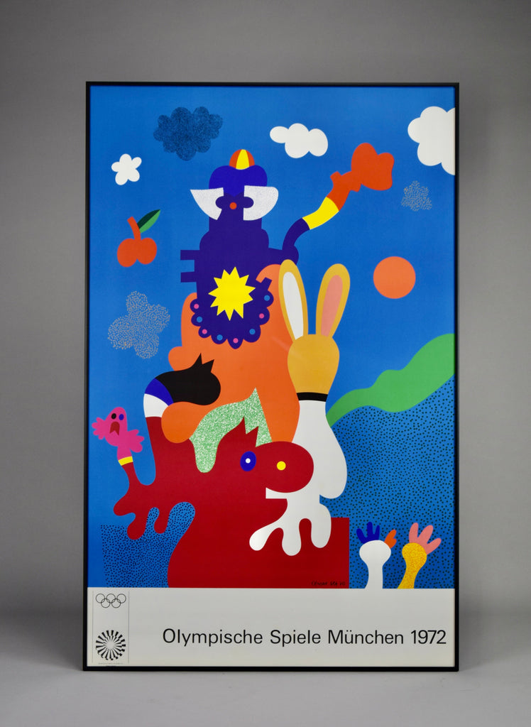 Otmar Alt Original 1972 Olympic Poster - Decor