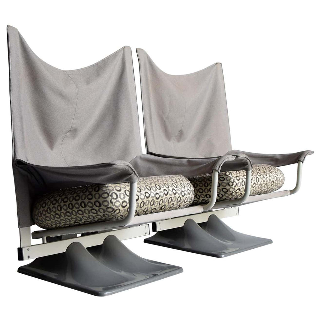 Pair AEO Armchairs by Paolo Deganello of Archizoom Associates for Cassina Italy - Furniture