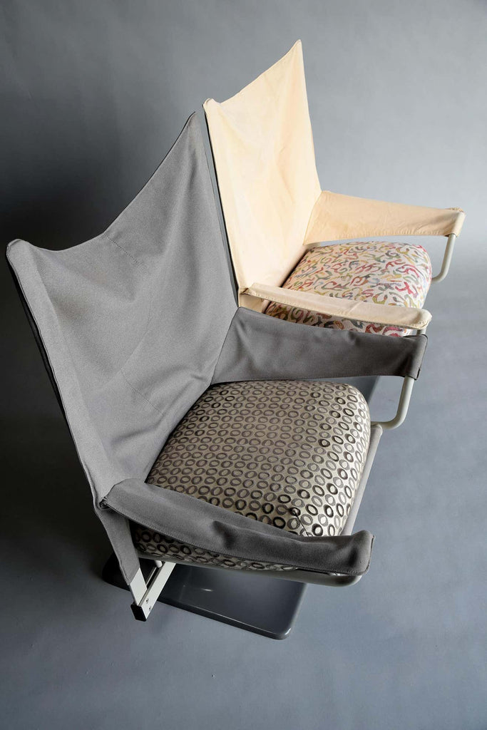 Pair AEO Armchairs by Paolo Deganello of Archizoom Associates for Cassina Italy - Furniture