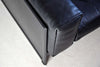 Pair of Korium Black Leather Lounge Chairs by Tito Agnoli for Matteo Grassi - Furniture