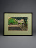 “Path to the Main Hall”, Masao Ido original Japanese woodblock print 1989 edition 145/150 signed - Art