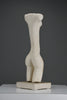 “Piccolo Idolo”, Alberto Cabiddu abstract limestone figure Italy 1996 - Art