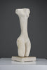 “Piccolo Idolo”, Alberto Cabiddu abstract limestone figure Italy 1996 - Art
