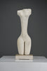 “Piccolo Idolo”, Alberto Cabiddu abstract limestone figure Italy 1996 - Art