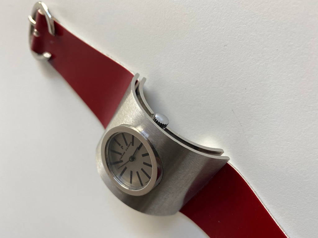 Pierre Cardin New Old Stock Drivers Wristwatch by Jaeger 1970 - Collectibles