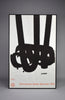 Pierre Soulages Original 1972 München Olympic Poster - wall decorations