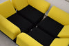 Post Modern Yellow and Black Artifort Sofa - Furniture
