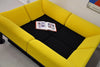 Post Modern Yellow and Black Artifort Sofa - Furniture