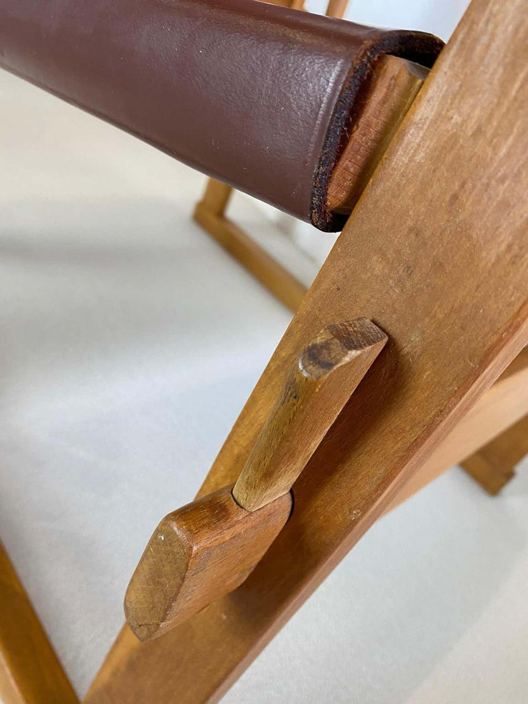 Poul Hundevad Safari Armchair Denmark 1950 - Furniture
