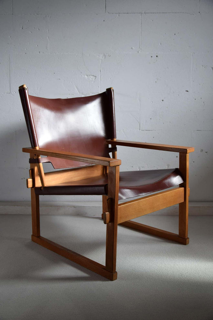 Poul Hundevad Safari Armchair Denmark 1950 - Furniture