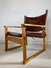 Poul Hundevad Safari Armchair Denmark 1950 - Furniture