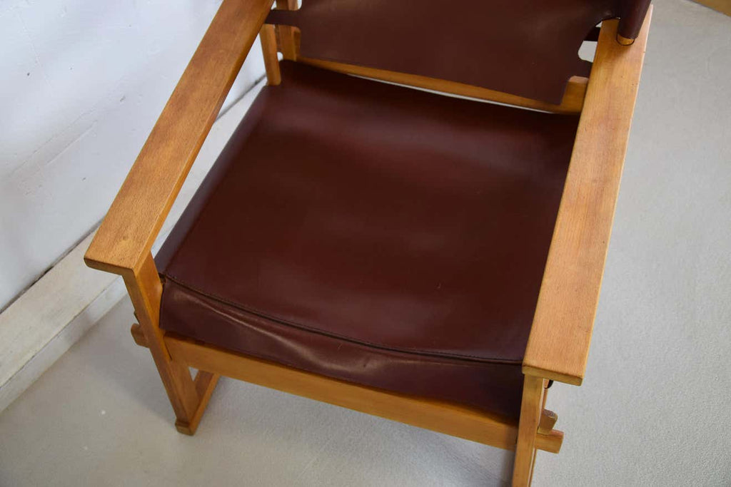 Poul Hundevad Safari Armchair Denmark 1950 - Furniture