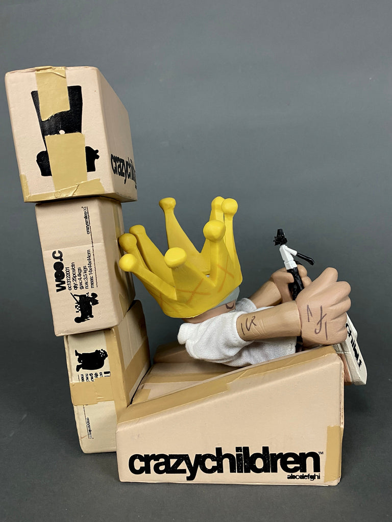 Rare 2002 Designer Toy King by Michael Lau - Art Toys