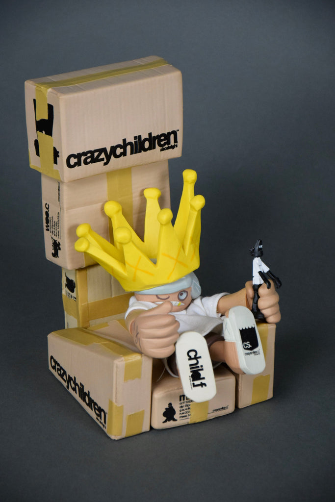Rare 2002 Designer Toy King by Michael Lau - Art Toys