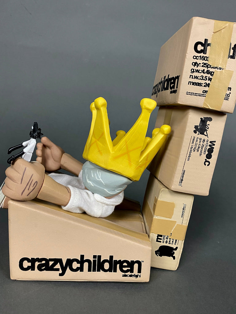 Rare 2002 Designer Toy King by Michael Lau - Art Toys