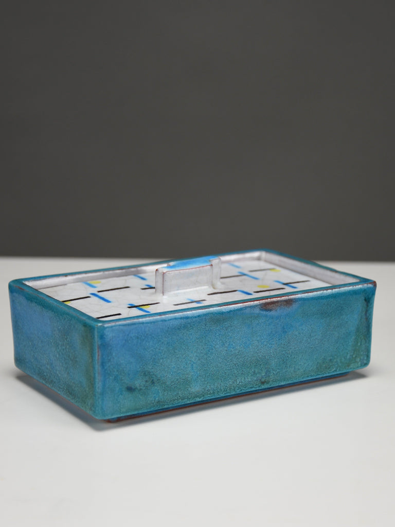 Rare Bauhaus Ceramic ’Zuckerdose’ by Uffrecht & Co. Neuhaldensleben Germany - Collectibles