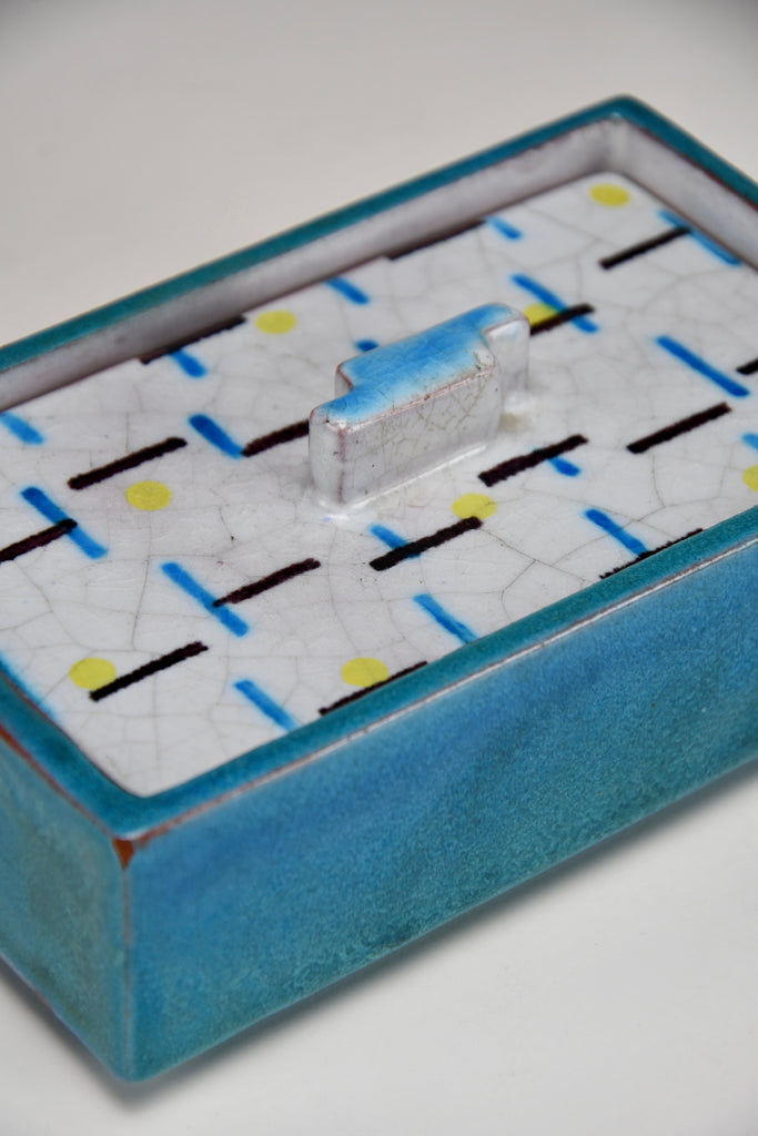 Rare Bauhaus Ceramic ’Zuckerdose’ by Uffrecht & Co. Neuhaldensleben Germany - Collectibles