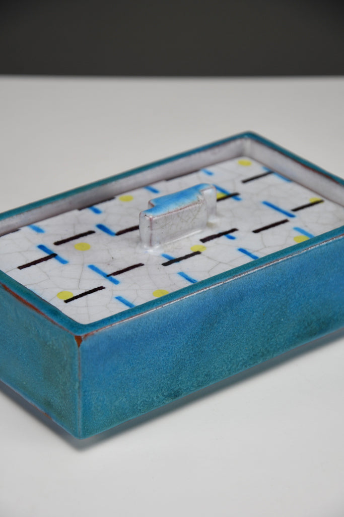 Rare Bauhaus Ceramic ’Zuckerdose’ by Uffrecht & Co. Neuhaldensleben Germany - Collectibles