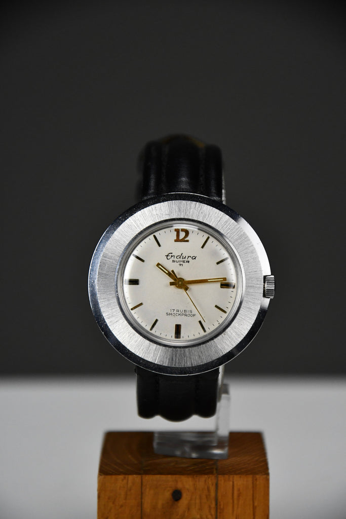 Rare NOS Endura Super 71 – Early 1970s – Swiss Made Mechanical Wristwatch - Watch