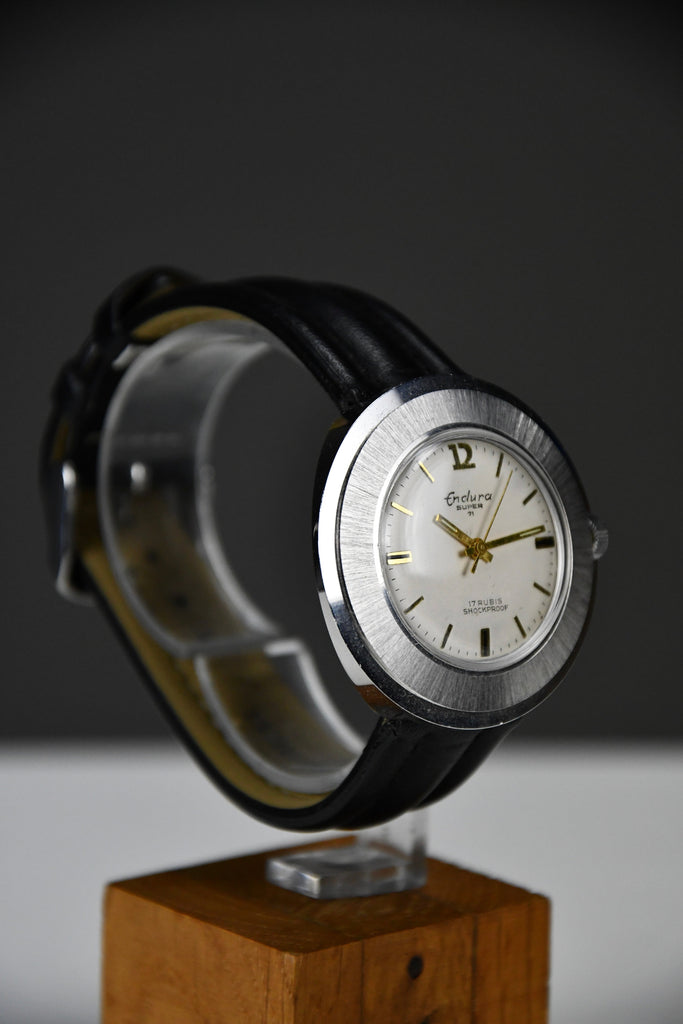 Rare NOS Endura Super 71 – Early 1970s – Swiss Made Mechanical Wristwatch - Watch