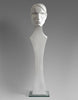 Rare Sophisticated 1970 Buste in Art Deco Style - Decor