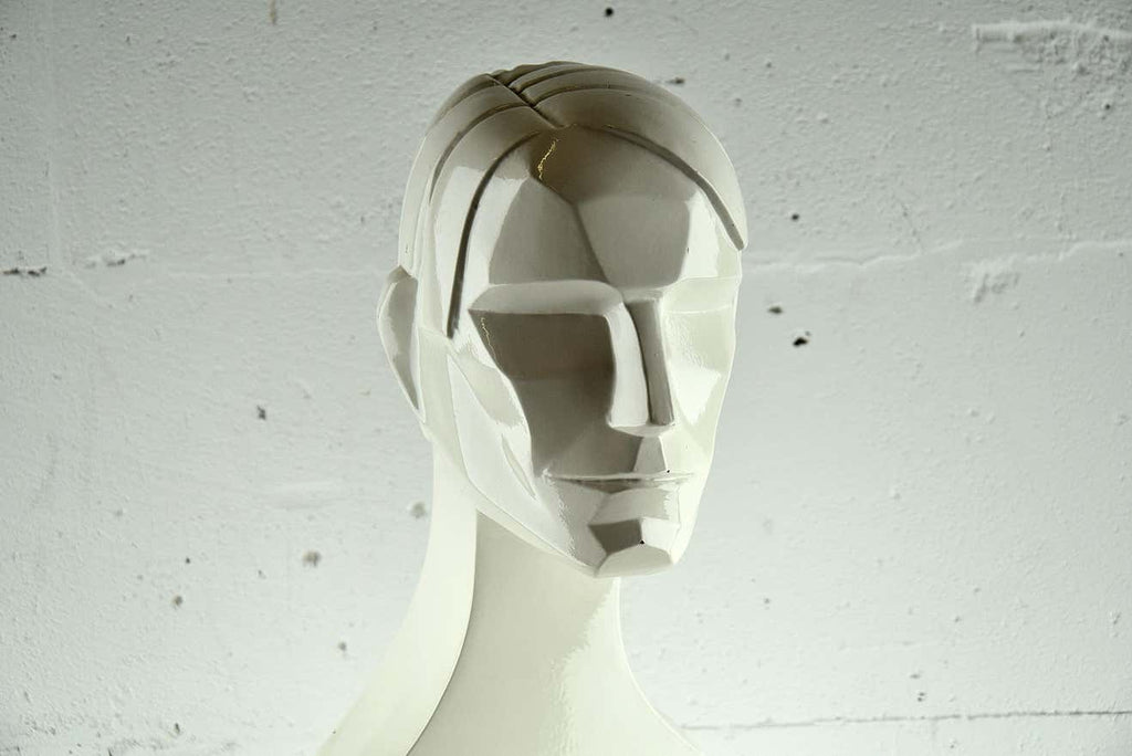 Rare Sophisticated 1970 Buste in Art Deco Style - Decor