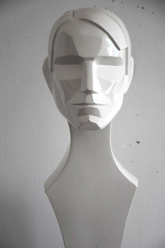 Rare Sophisticated 1970 Buste in Art Deco Style - Decor