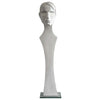 Rare Sophisticated 1970 Buste in Art Deco Style - Decor