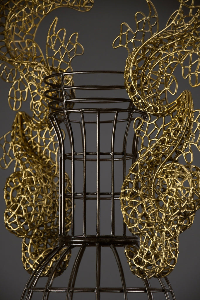 Rare “Vas Hippocampus” (Seahorse Vase) by Annacleto Spazzapan 2011 - Decor