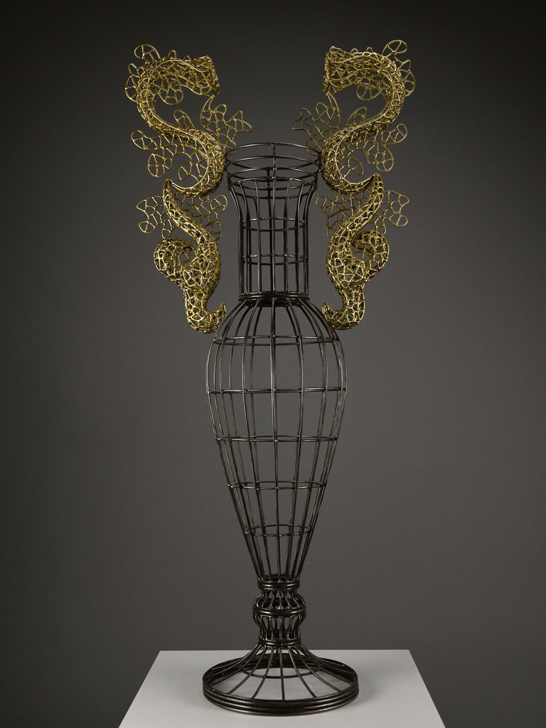 Rare “Vas Hippocampus” (Seahorse Vase) by Annacleto Spazzapan 2011 - Decor