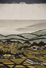 Ray Morimura, Gassan (Mount Gassan) 1998, signed limited edition multi-color woodblock Print 16/50 - Art