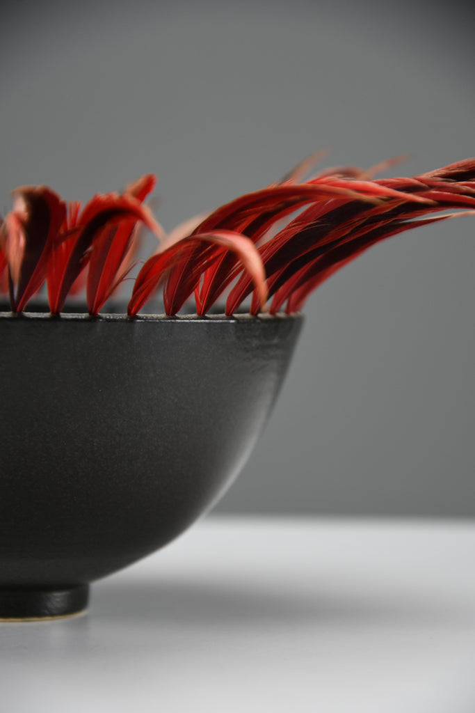 Renate Weidner “Bowl with Feathers,” 2004 - Art