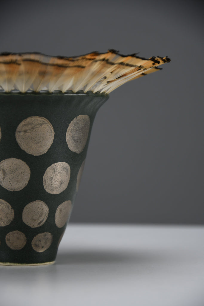 Renate Weidner Rare “Vase with Feathers” 2004 - Art