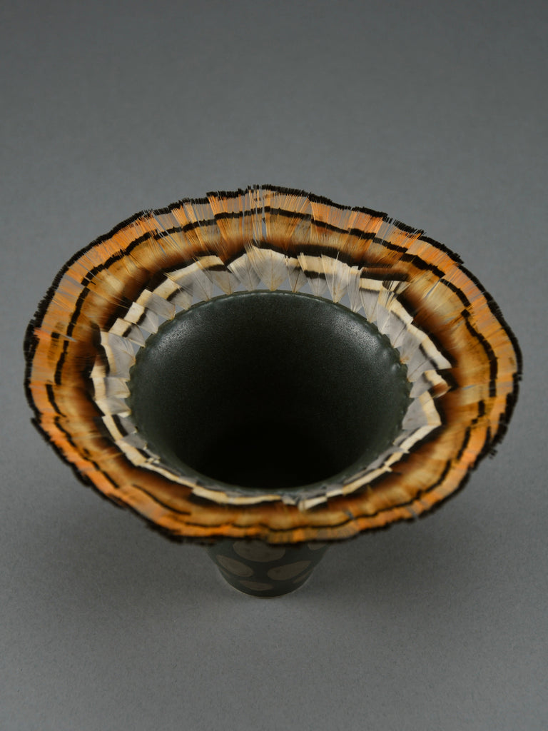 Renate Weidner Rare “Vase with Feathers” 2004 - Art