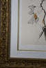 René Gruau “Au Champs de Cours” 1989 limited edition hand signed lithograph - Art
