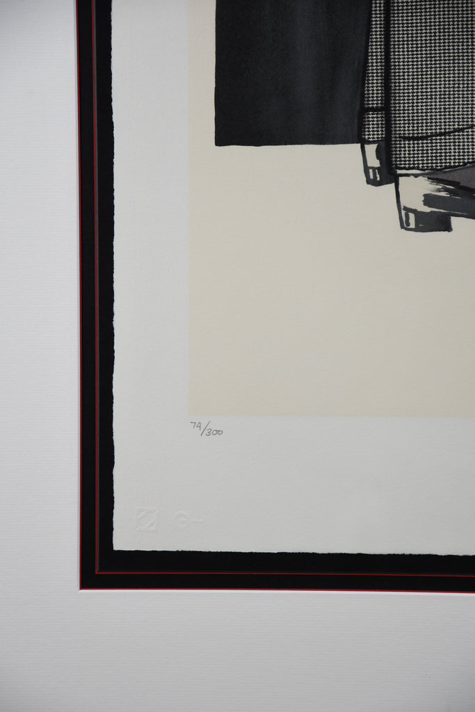 René Gruau bonjour Chérie limited edition lithograph 74/300 printed by Mourlot Paris - Art
