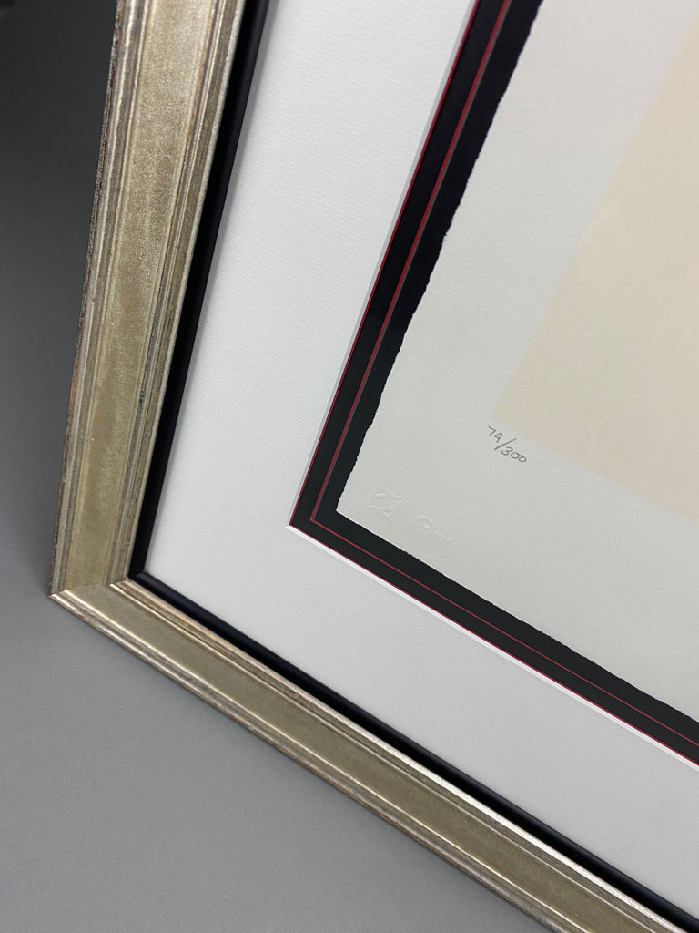 René Gruau bonjour Chérie limited edition lithograph 74/300 printed by Mourlot Paris - Art