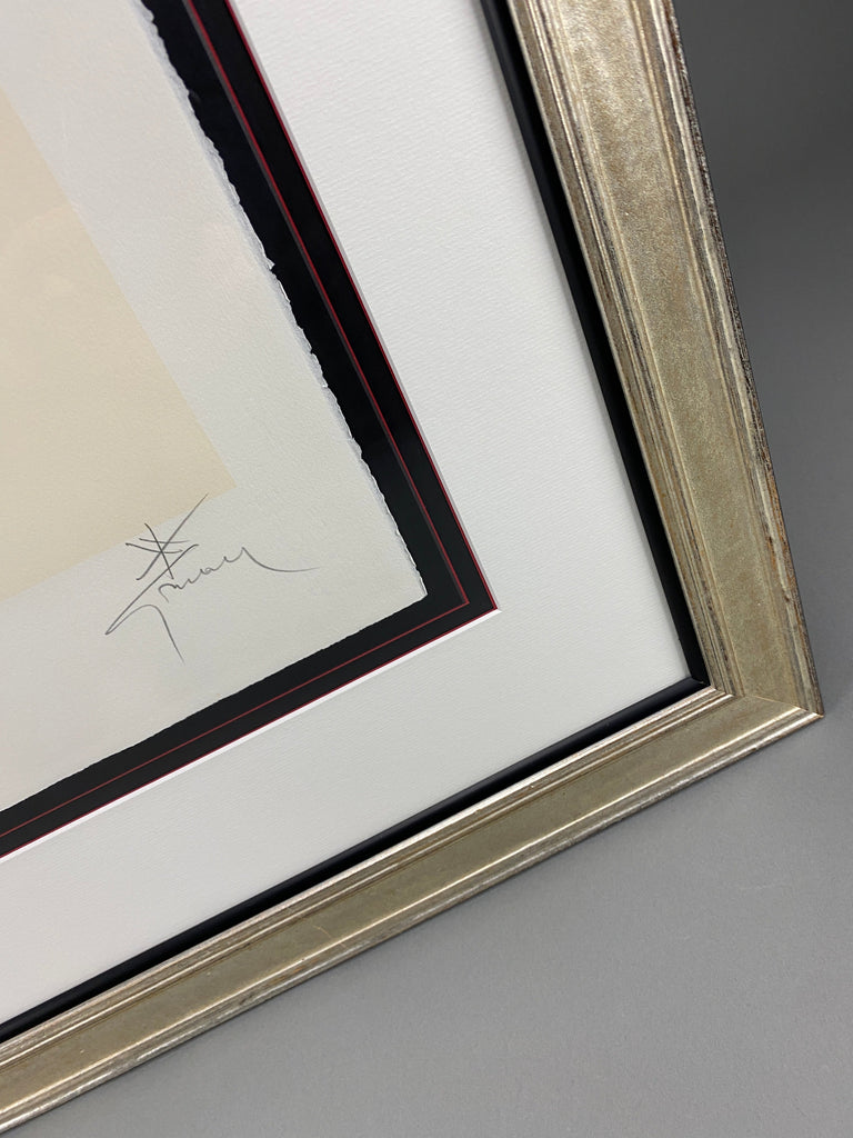 René Gruau bonjour Chérie limited edition lithograph 74/300 printed by Mourlot Paris - Art