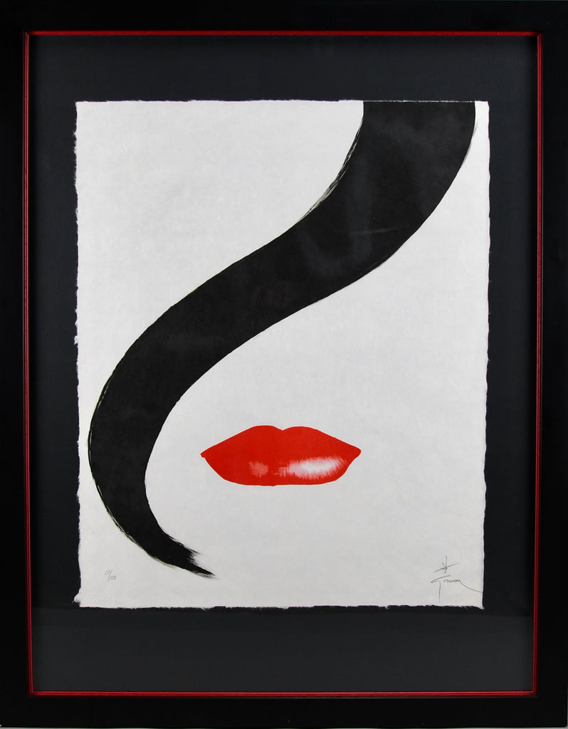 René Gruau Rouge Basier limited edition 29/300 lithograph - Art