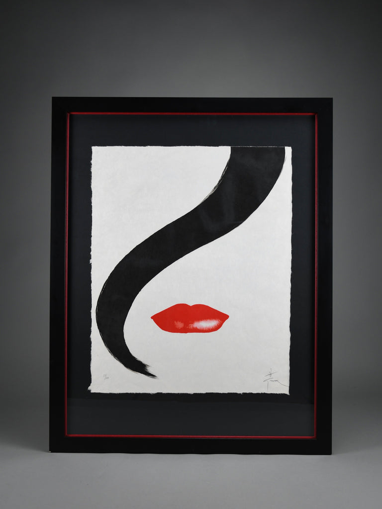 René Gruau Rouge Basier limited edition 29/300 lithograph - Art