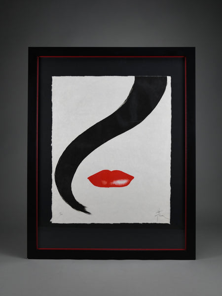 René Gruau Rouge Basier limited edition 29/300 lithograph - Art