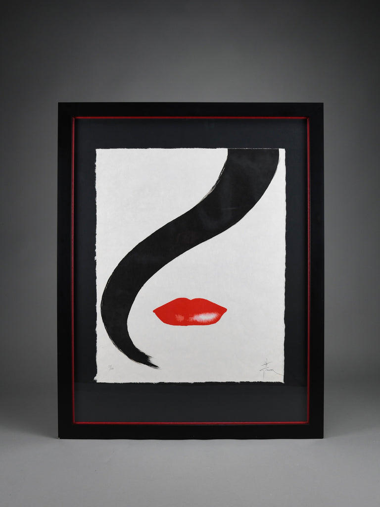 René Gruau Rouge Basier limited edition 29/300 lithograph - Art