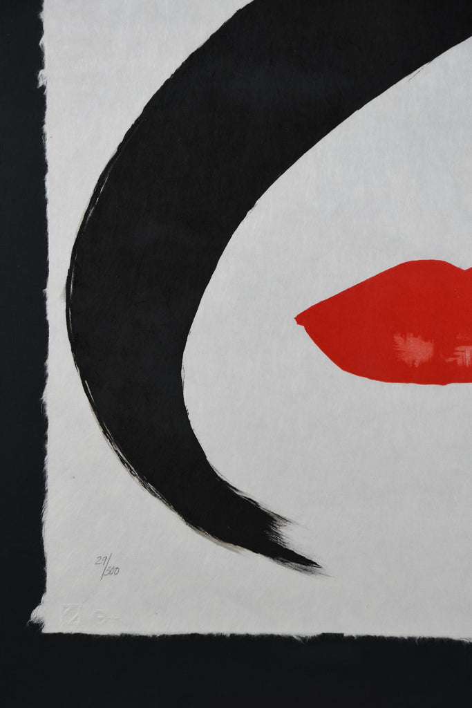René Gruau Rouge Basier limited edition 29/300 lithograph - Art