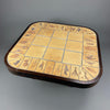 Roger Capron mid century modern ceramic and stained beech coffee table - Furniture