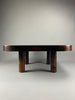 Roger Capron mid century modern ceramic and stained beech coffee table - Furniture