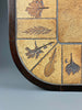 Roger Capron mid century modern ceramic and stained beech coffee table - Furniture