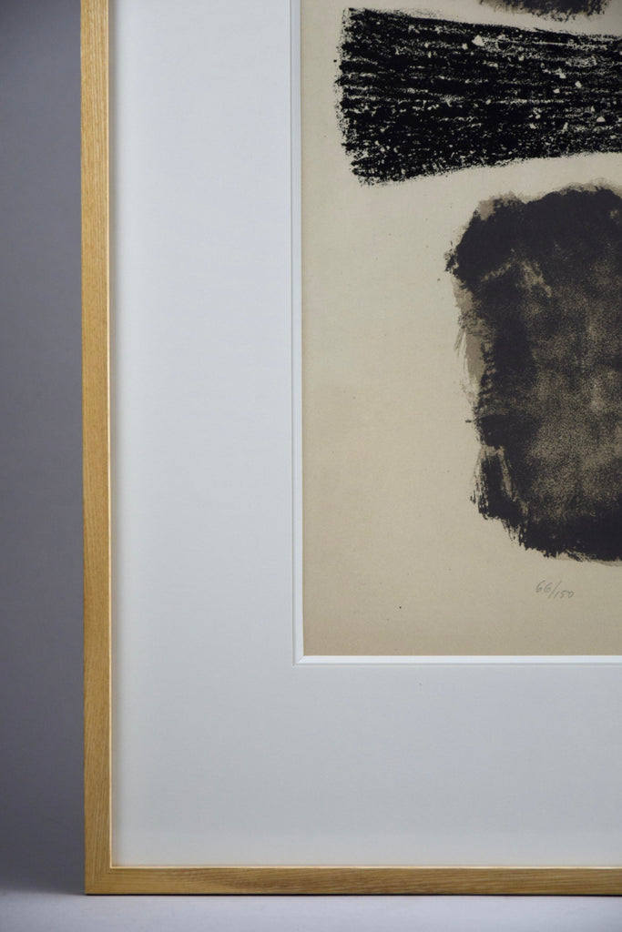 ’ Samurai ’ Color Lithograph by Kumi Sugaï 1958 - Art