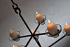 Scandinavian Mid-Century Modern Chandelier Erik Hoglund Attributed - Decor